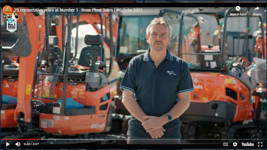 BPS MD FEATURES IN KUBOTA S 25 YEAR CAMPAIGN Boss Plant Sales